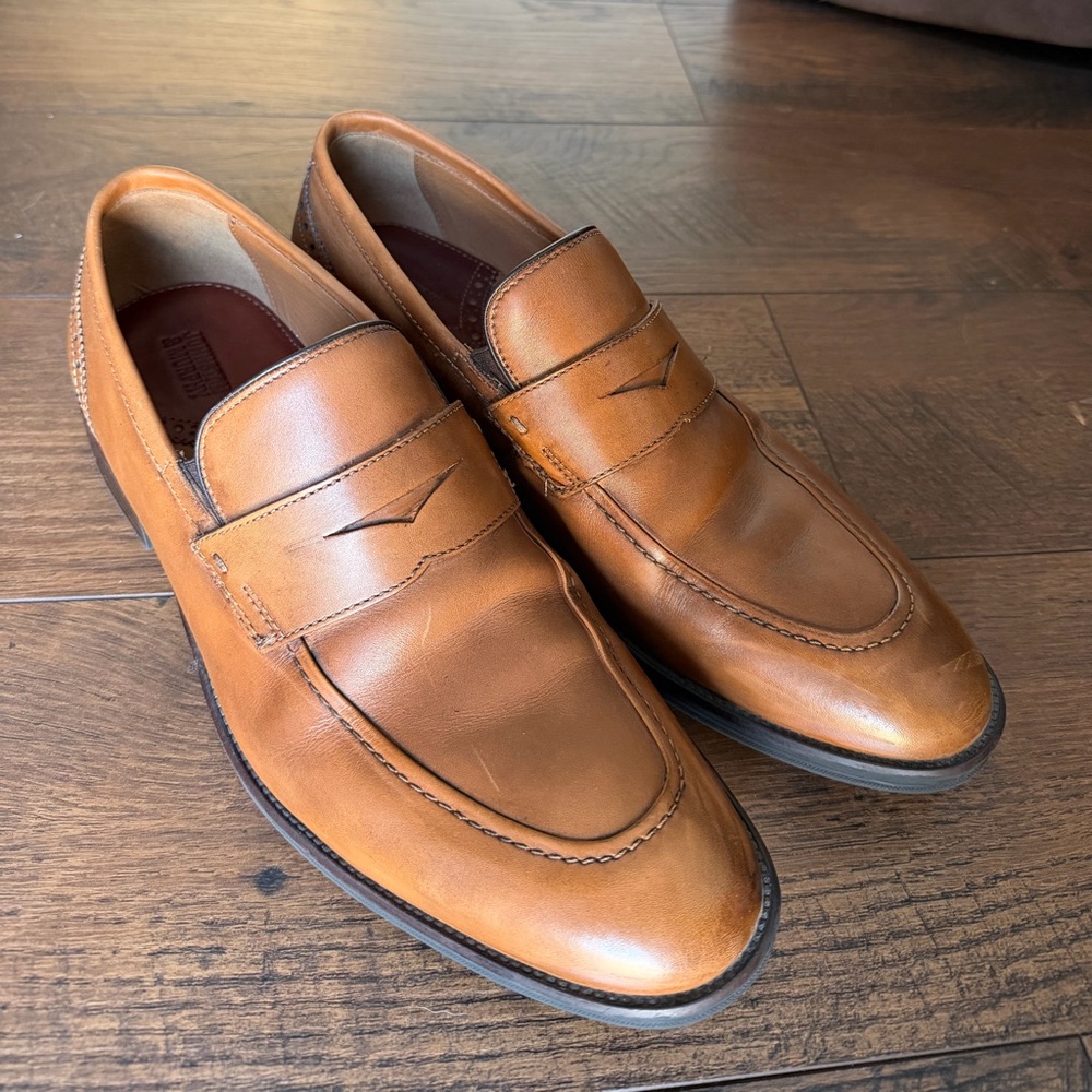 Johnston & Murphy Brown Leather Loafers